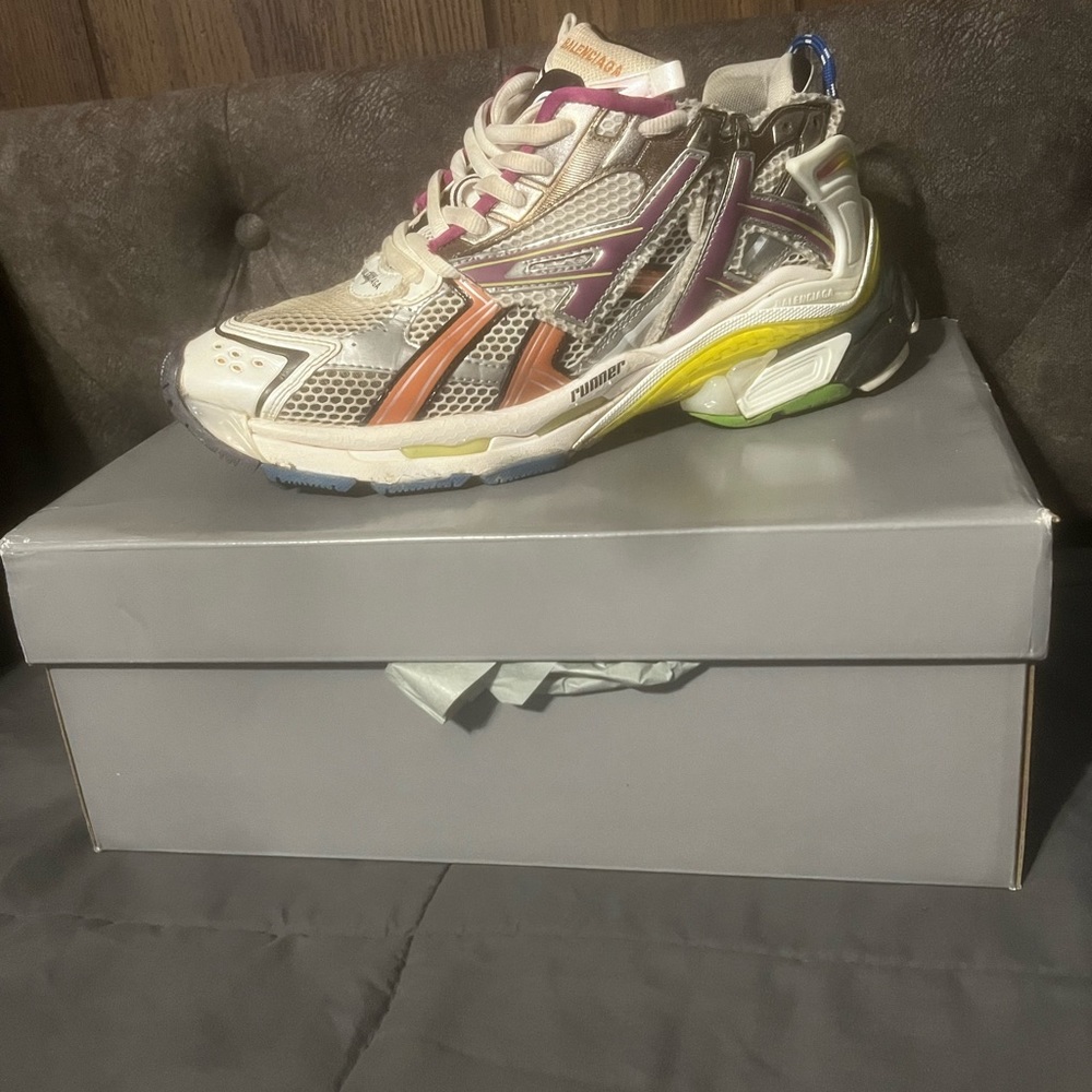 Multicolor rainbow balenciaga runners - Picture 1 of 1